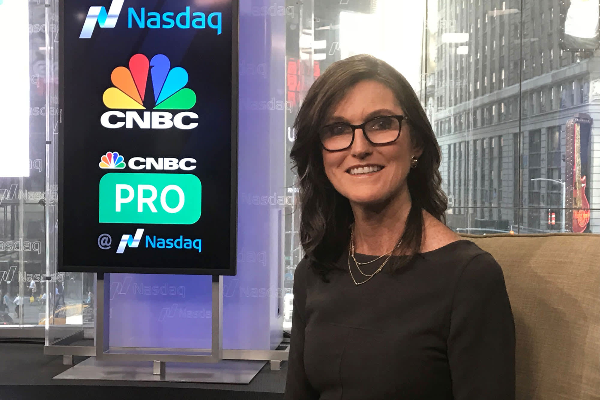 Cathie Wood’s funds take big morning hit before rebounding as the tech trade stumbles