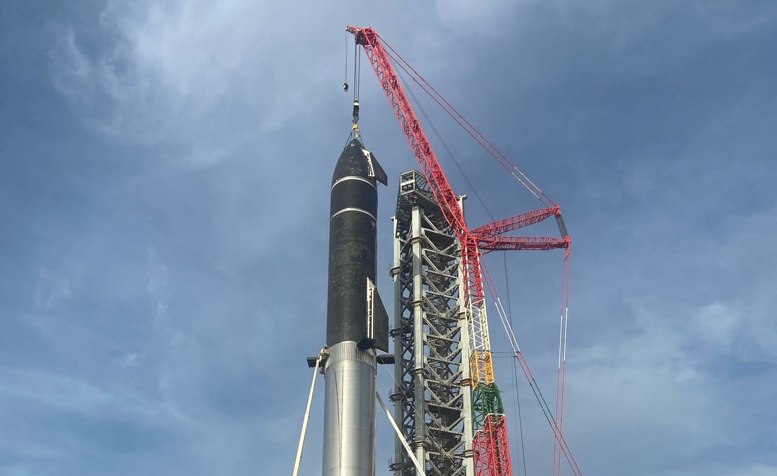 SpaceX Starship fully stacked is ‘dream come true’