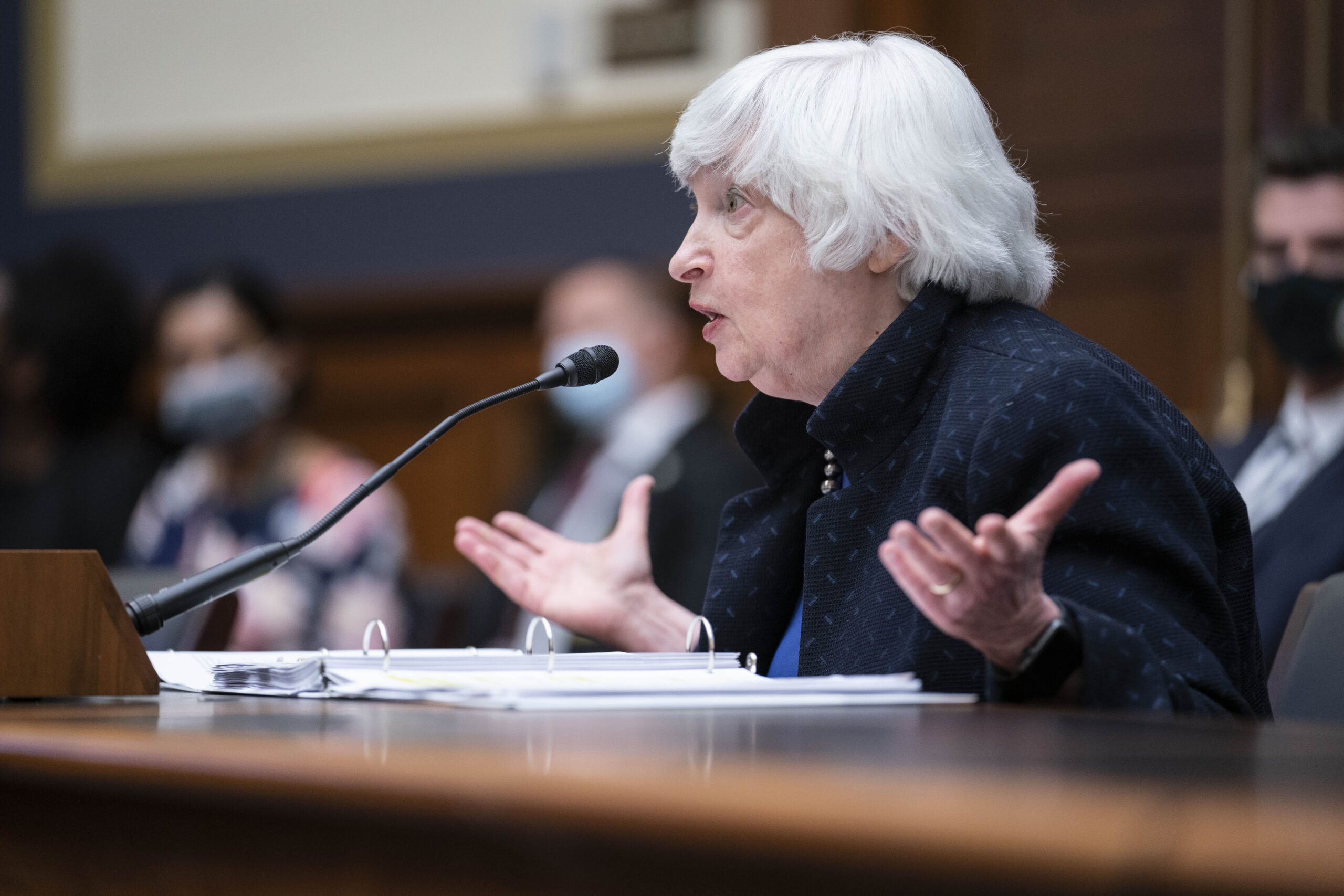 Yellen lends support for effort to remove the debt ceiling altogether