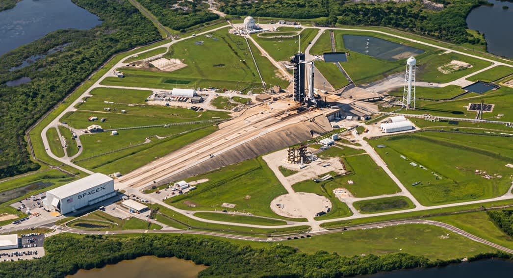 SpaceX starts construction of Starship launchpad in Florida