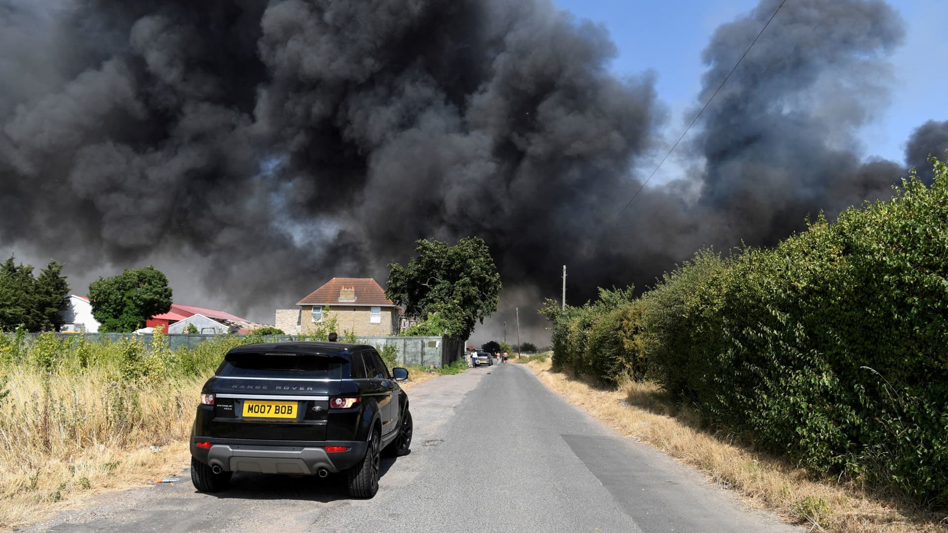 UK shatters record for its hottest day ever
