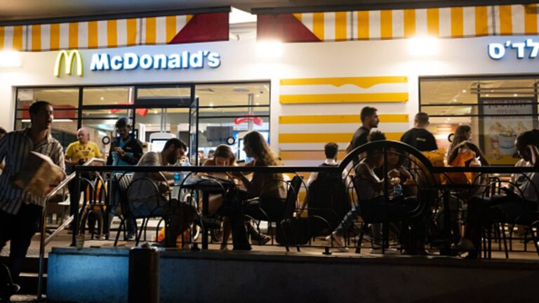 McDonald’s and Starbucks blame Israel-Hamas war for slower sales